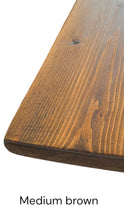 Load image into Gallery viewer, Wooden Rustic Dining Table