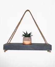 Load image into Gallery viewer, Grey Hanging Shelves