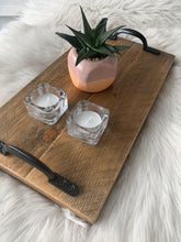 Load image into Gallery viewer, Ottoman Decorative Tray Medium Brown