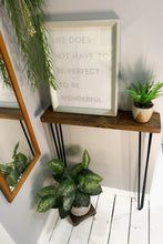 Load image into Gallery viewer, Scaffold Board Console Table Dark Brown