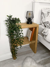 Load image into Gallery viewer, Bedside Table With Shelf In The Middle