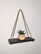 Load image into Gallery viewer, Hanging Shelf Black