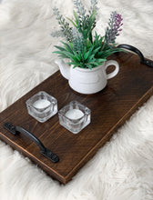 Load image into Gallery viewer, Ottoman Decorative Tray Dark Brown