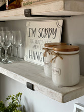 Load image into Gallery viewer, Scaffold Board Shelf DISTRESSED WHITE