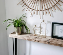 Load image into Gallery viewer, Scaffold Board Console Table MEDIUM BROWN