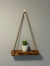 Load image into Gallery viewer, Chunky Hanging Shelf Dark Brown

